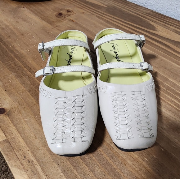 Free People Shoes - Free People, White, Summer flats, Size 36